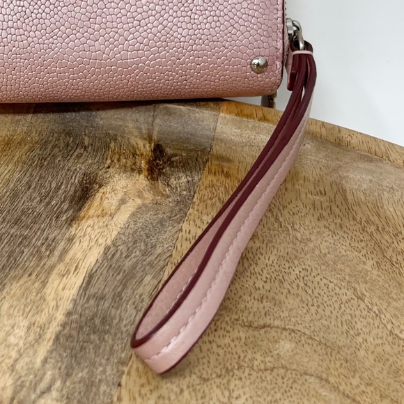 COACH Studded Leather Wallet/Wristlet - Picture 10 of 16